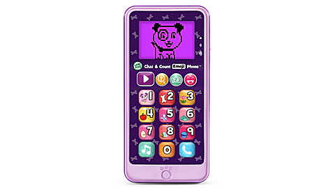 Chat & Count Emoji Phone (Violet)